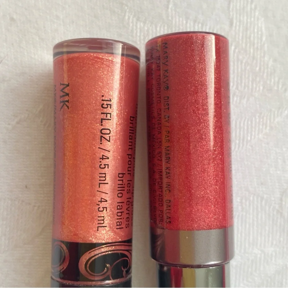 Mary Kay Nourishine Lip Gloss Fancy Nancy & Berry Sparkle New no Box - Picture 2 of 4